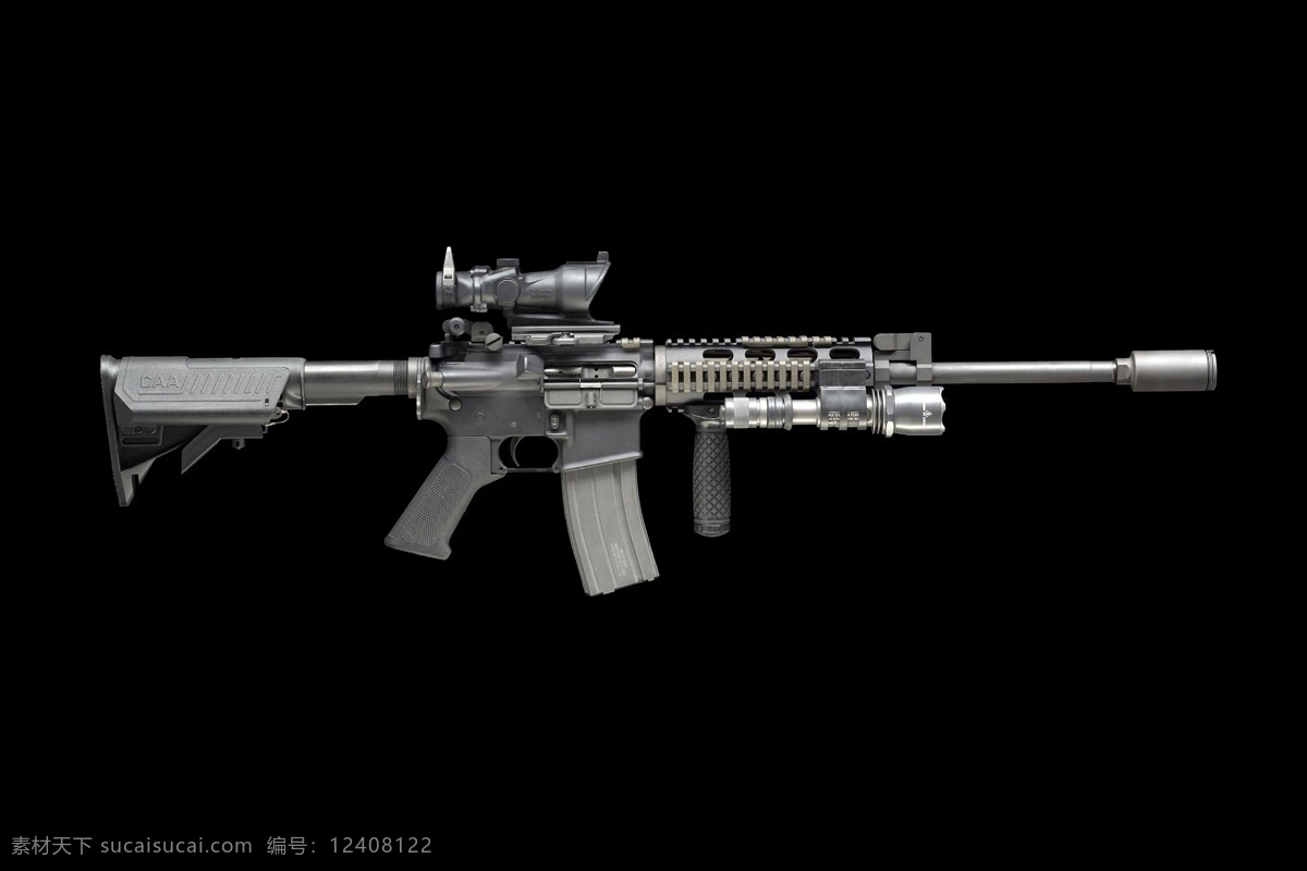 枪械 枪械素材 ak svd 步枪 机枪 武器 连发步枪 分层 源文件