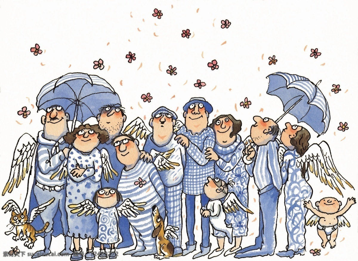 几米 插画 天堂 绘画书法 漫画 温馨 文化艺术 幸福 几米插画天堂 插画集