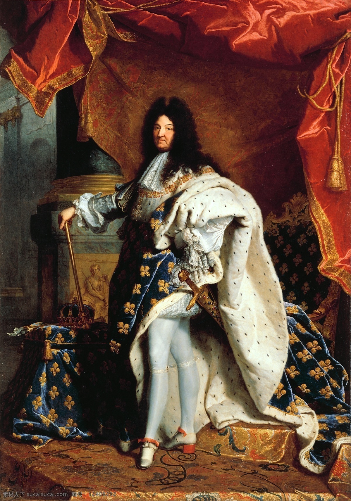 法国 高清 国王 绘画书法 人物 文化艺术 油画 路易十四 设计素材 模板下载 louisxiv 装饰素材