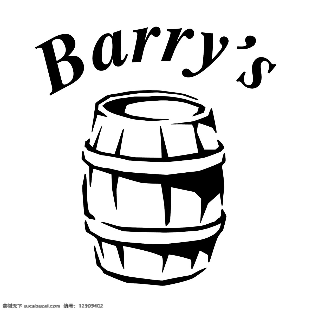 巴里 酒吧 自由 标志 标识 psd源文件 logo设计