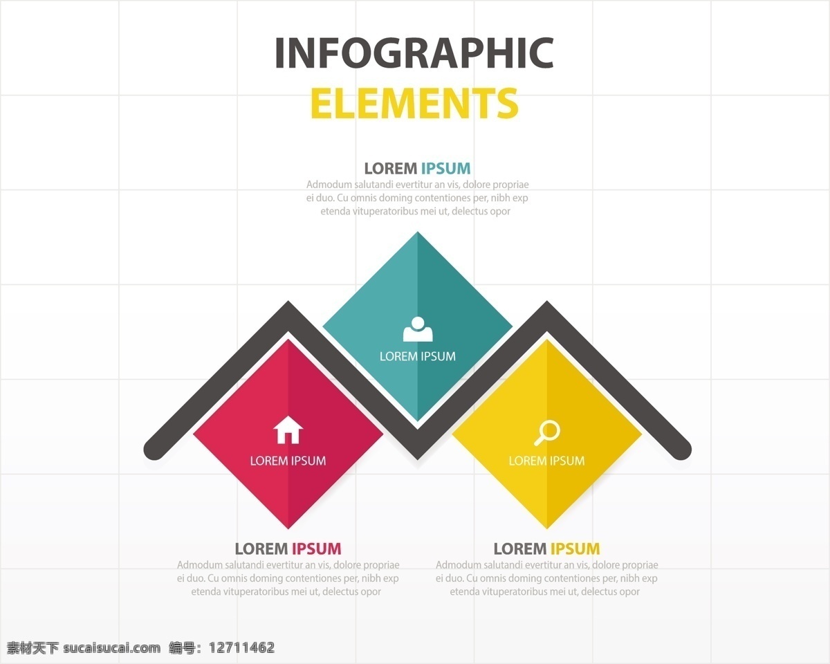 彩色 信息 图表 元素 ppt元素 信息图表 创意设计
