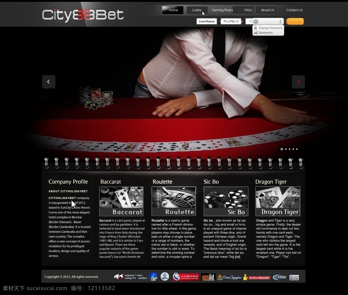 casino 网页 网站 网站效果图 游戏 中文模板 博彩 真人 web 界面设计 网页素材 其他网页素材
