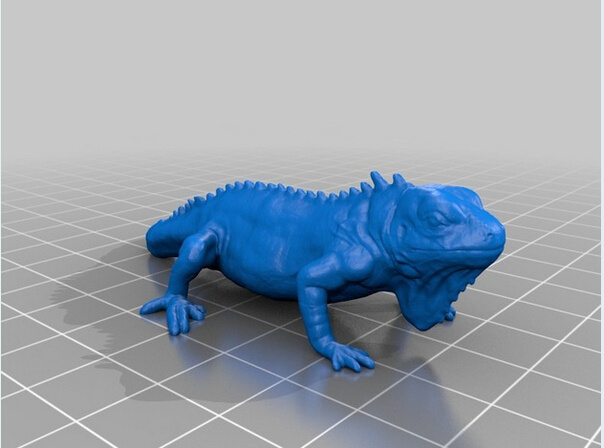 鬣蜥免费下载 3d模型素材 鬣蜥 动物模型 3d打印模型 动植物模型