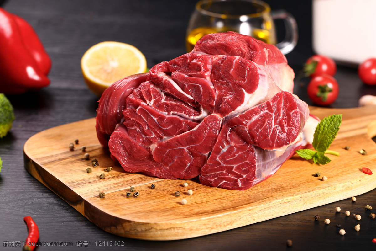 牛肉 鲜切 鲜切牛肉 鲜切牛腱子肉 餐饮美食 腱子肉 牛腱子肉 牛腱肉 食物原料