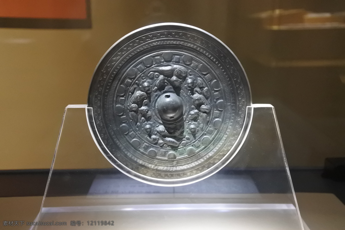 铜镜 镜子 铜器 青铜器 出土 文物 宿迁博物馆 文化艺术 传统文化