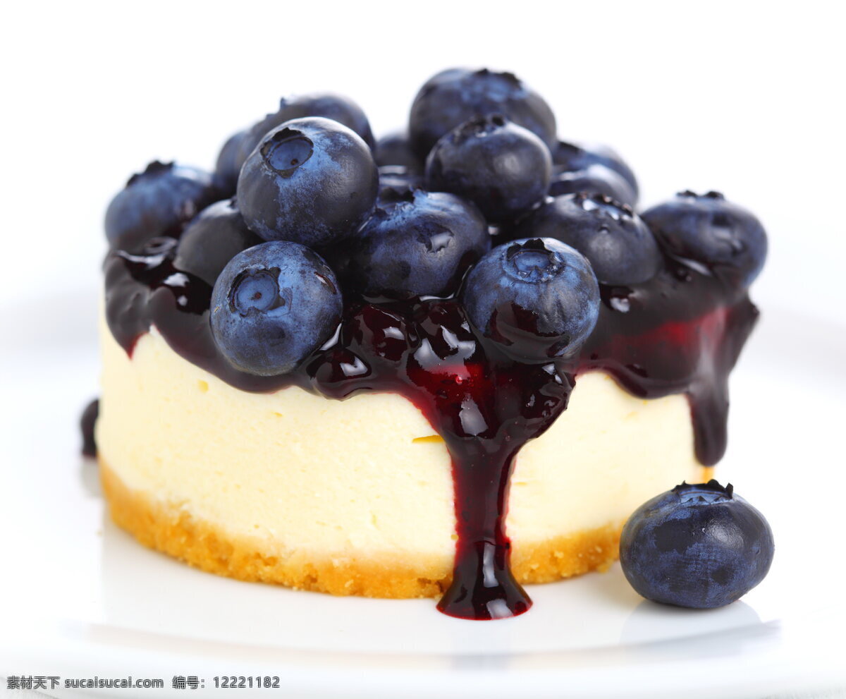 美味 蓝莓 蛋糕 高清 水果 奶油 糕点
