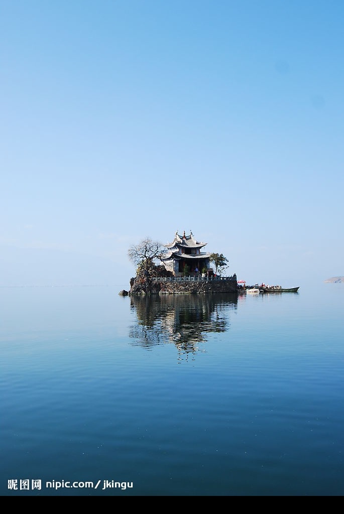 洱海小普陀 云南 大理 洱海 小普陀 旅游摄影 国内旅游 摄影图库
