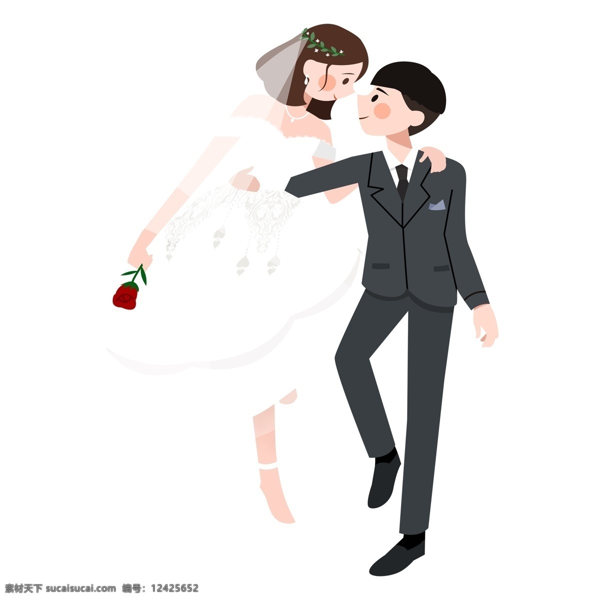 清新 唯美 情侣 人物 元素 设计元素 png元素 透明元素 手绘元素 免抠元素