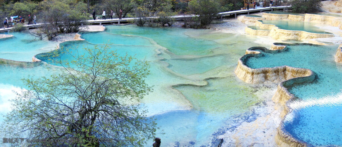 黄龙风光 旅游摄影 自然风景 摄影图库 九寨沟风光