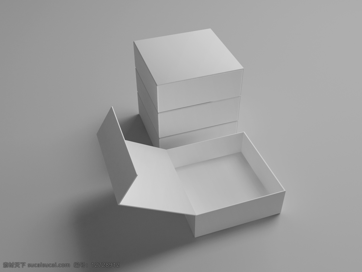 创意 包装 磁铁 纸盒 样机 模板 包装样机 纸盒包装 盒子 样机模板 纸盒样机 磁铁纸盒