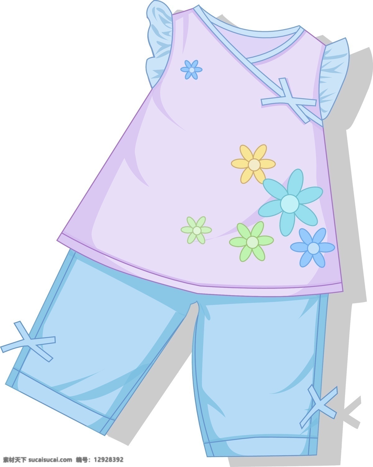 服裝 童裝 女童套裝 白色