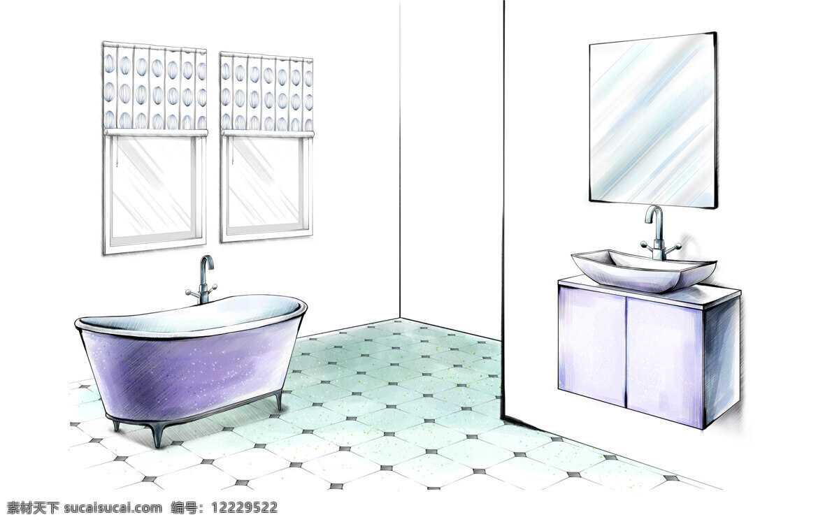 bathroom 图片特征鲜明 制作 课件 非常 实用 背景图片
