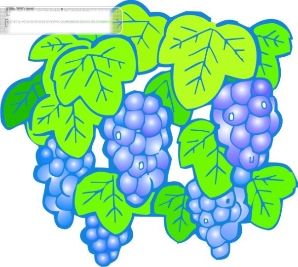 水果 葡萄 生物 世界 矢量 矢量图 水果矢量图 其他矢量图