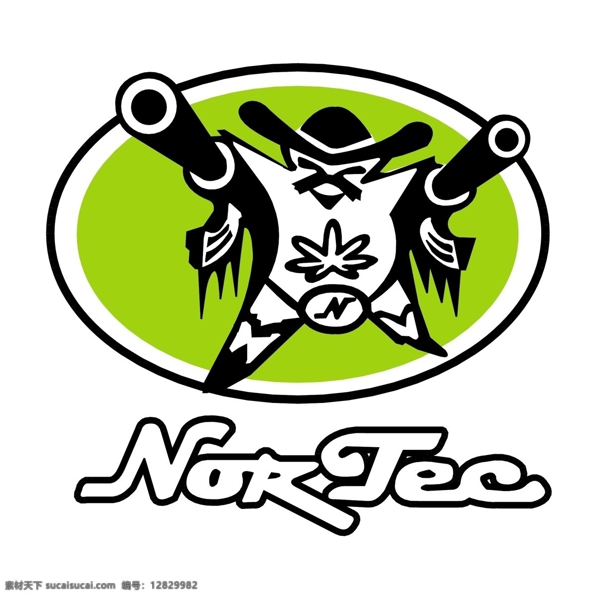 免费 nortec 集体 商标 白色