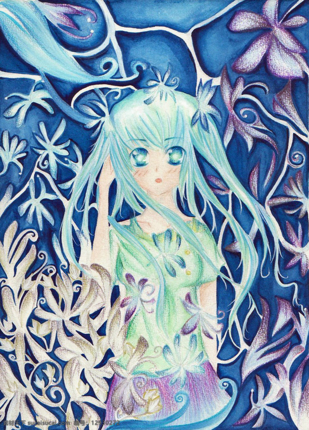 初音未来 diva ps笔刷