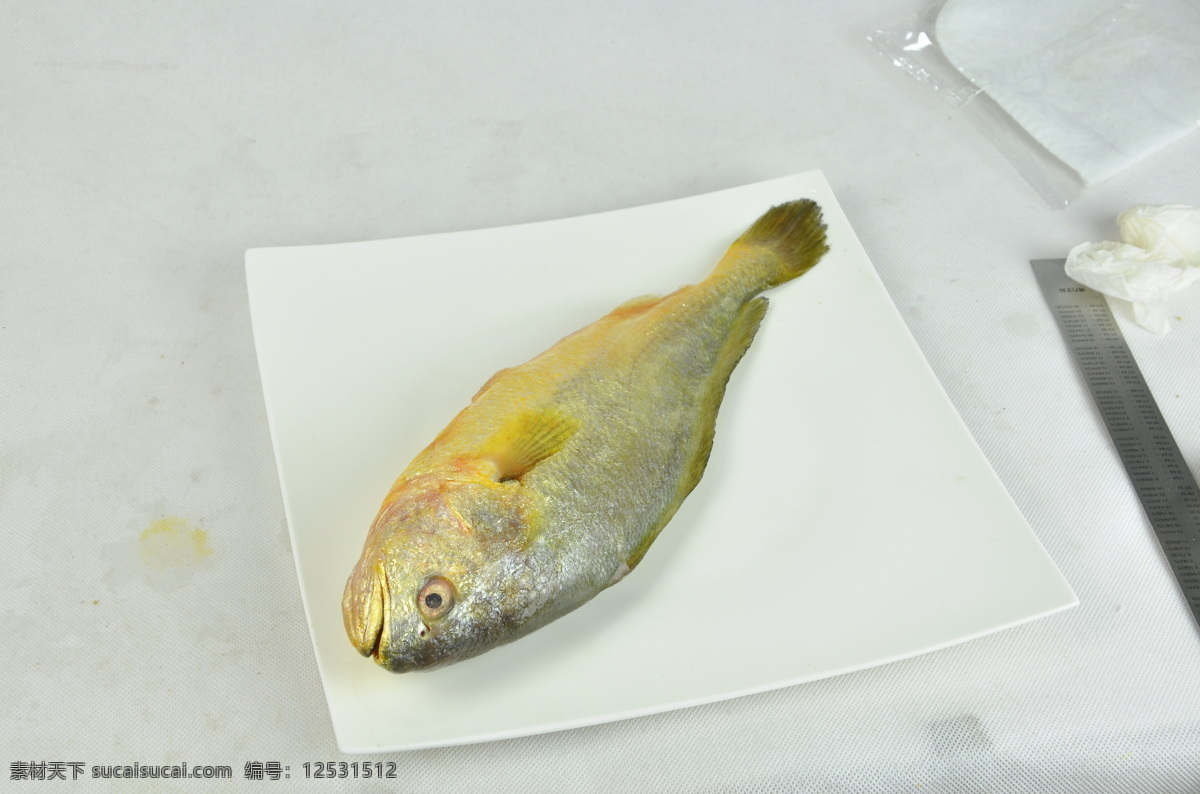 黄鱼 小黄鱼 大黄鱼 海鱼 生鲜 海鲜 餐饮美食 食物原料