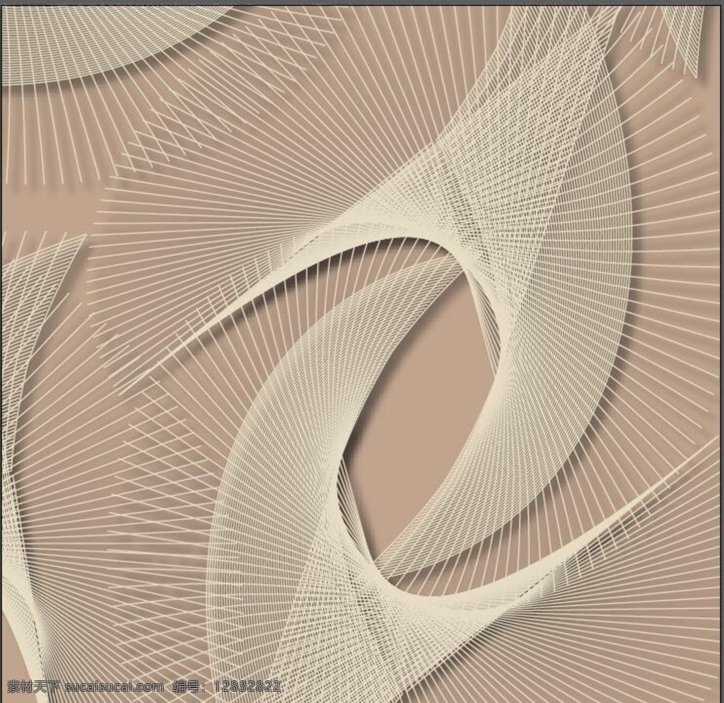 抽象 几何 曲线 表现 立体 空间 矢量图 几何曲线 立体空间 底纹边框 背景底纹