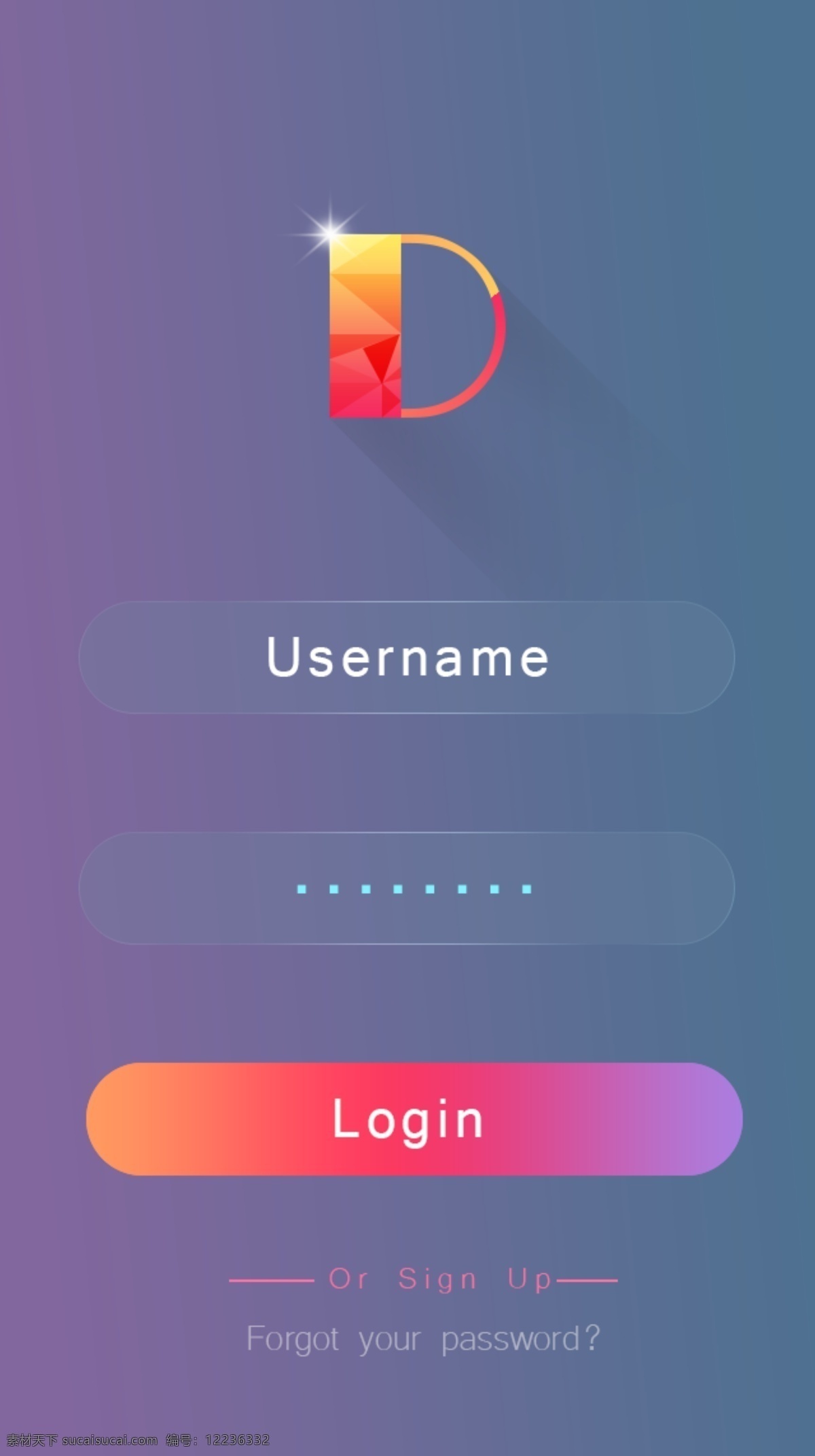 app 登录 界面 gui ui 扁平 视觉设计 手机界面 移动界面设计 ui设计 界面设计