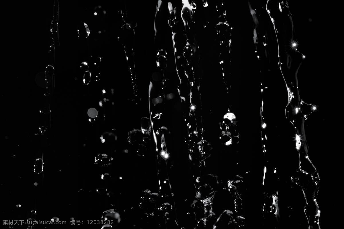 水珠 水滴 下雨 黑色 雨滴 自然景观 自然风景
