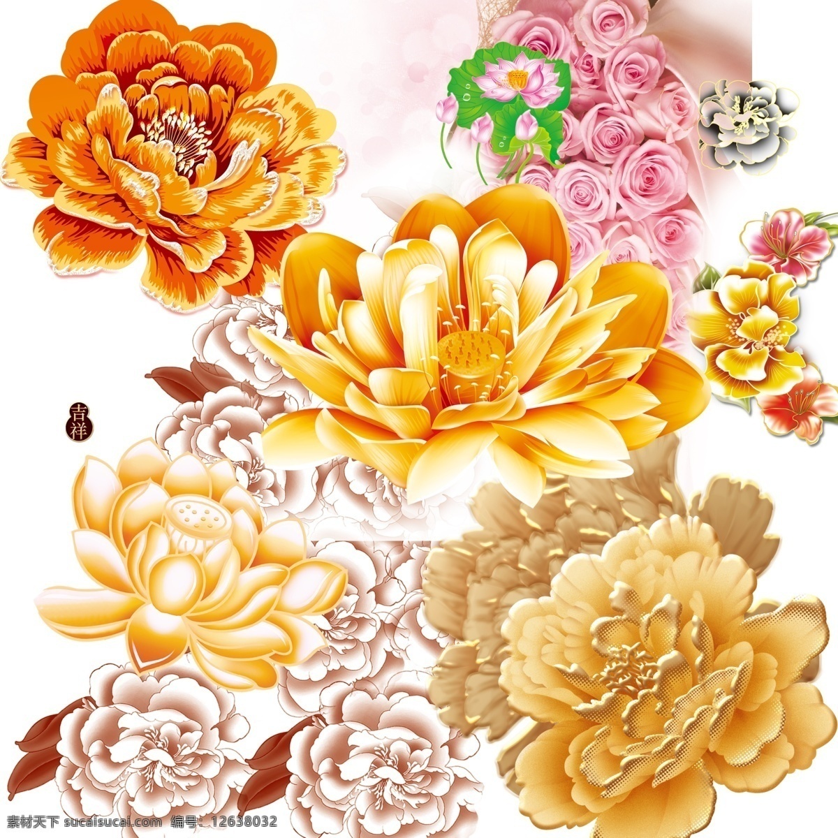 牡丹花 花纹背景 花纹 纹理背景 花朵 背景图 底图 背景图设计 底图设计 花纹纹理 花 矢量花