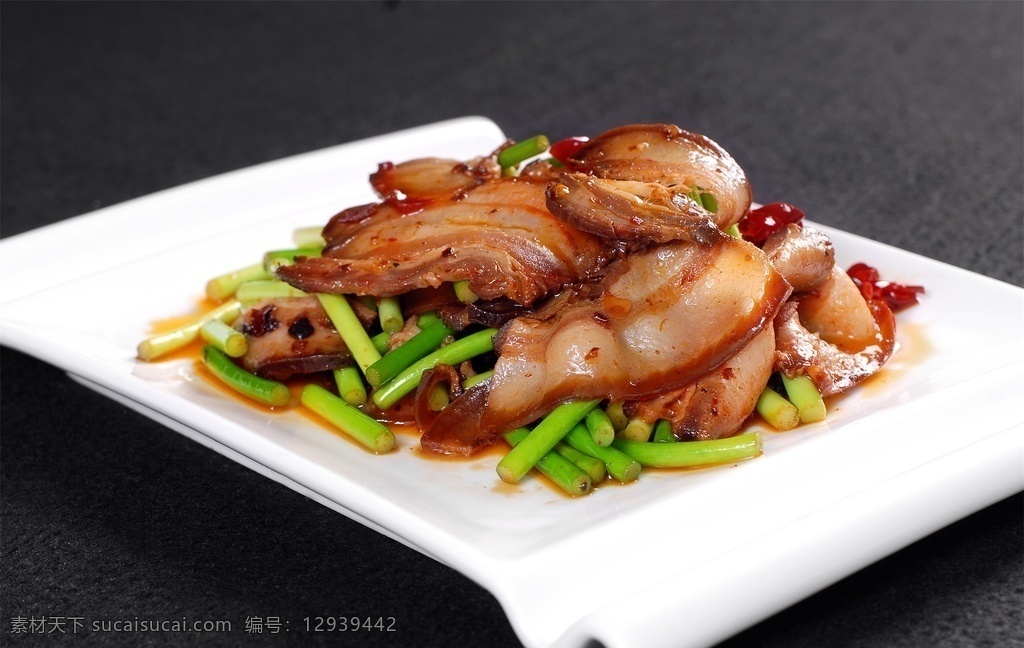 回锅 老 腊肉 回锅老腊肉 美食 传统美食 餐饮美食 高清菜谱用图