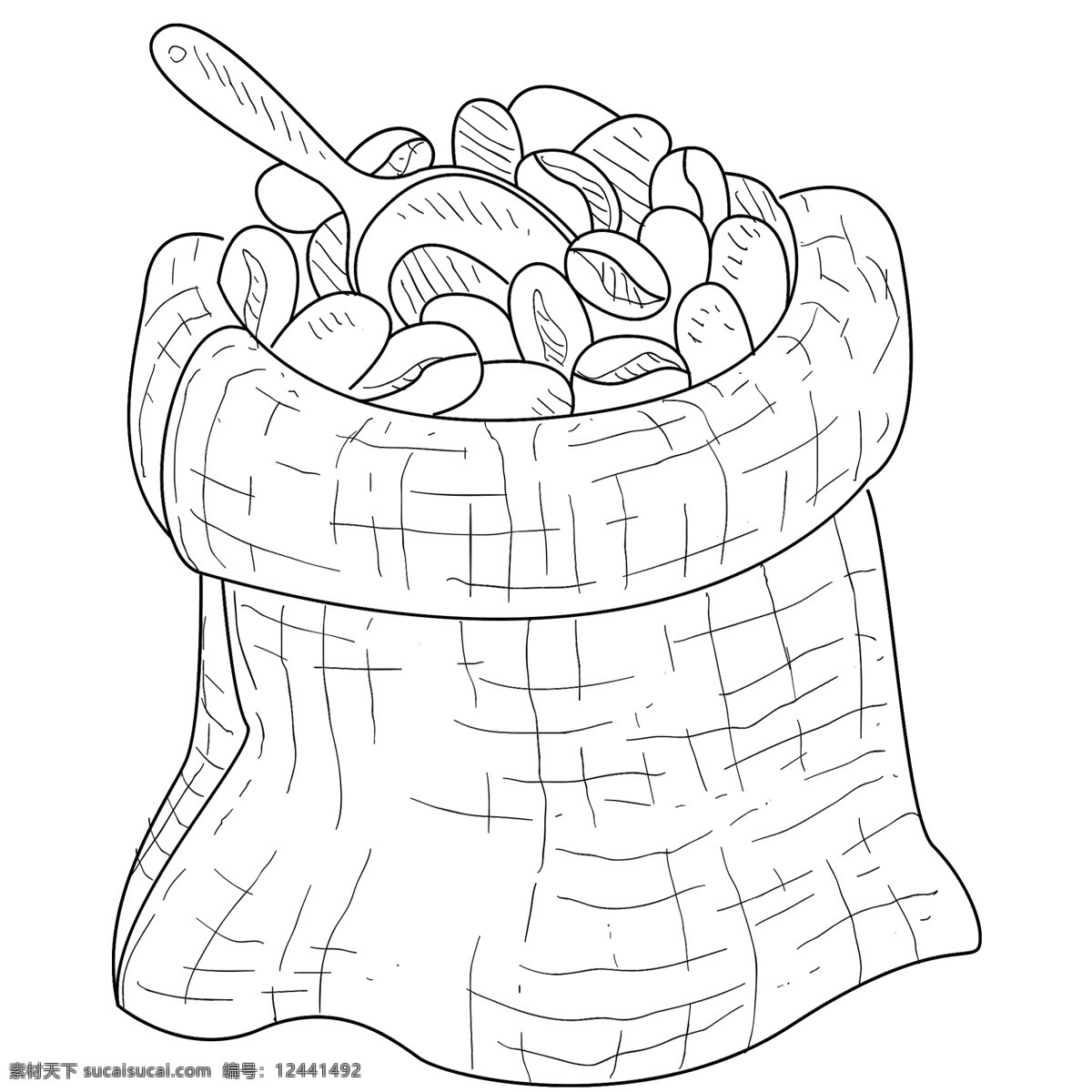黑白 素描 食物 装饰 涂鸦线描 手绘食物 简约食物 手绘 线描 稿 黑白线描食物 美食 手绘美味 免扣手绘