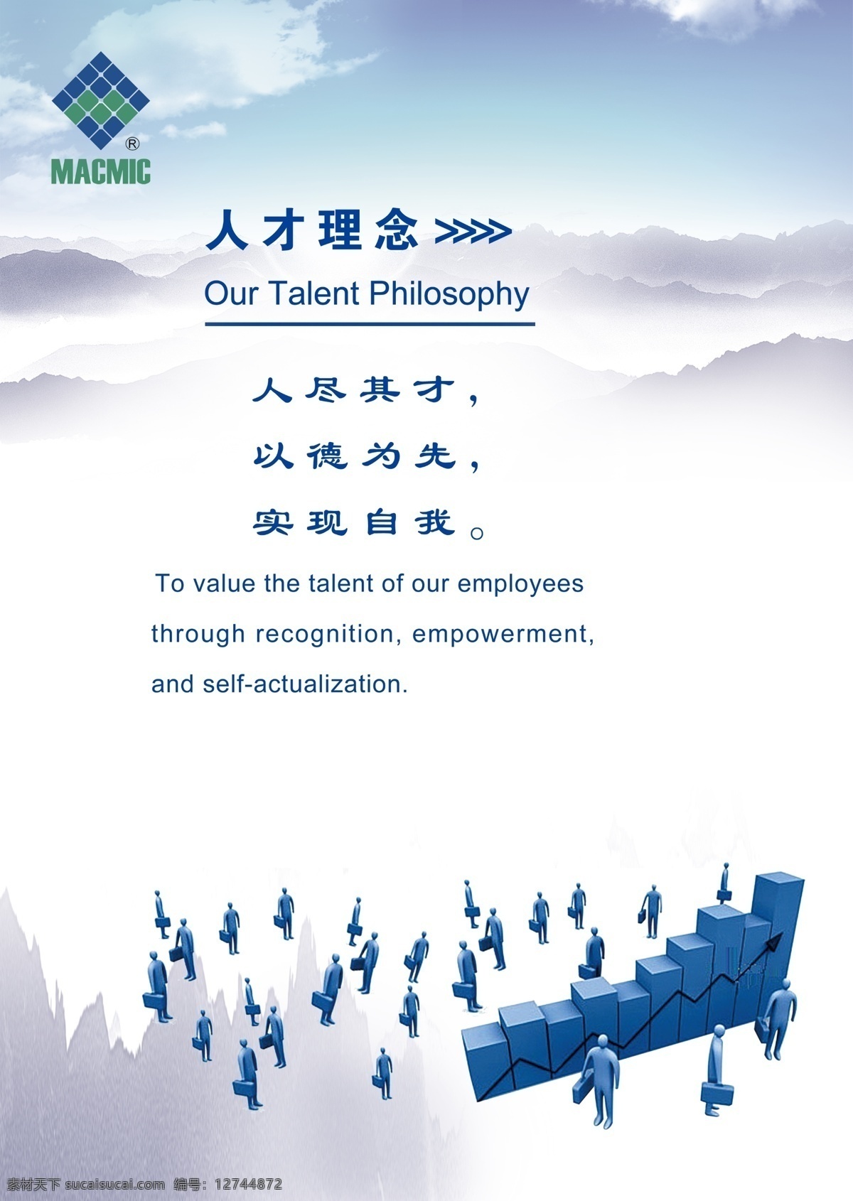 公司理念 广告设计模板 积极向上 蓝天白云 企业文化 握手 源文件 展板模板 人才 理念 展板 模板下载 人才理念展板 人才理念 其他展板设计