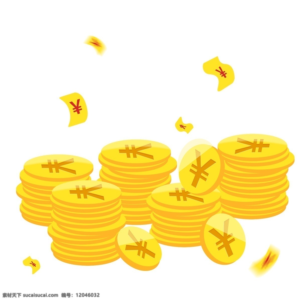 金币钱币货币 金币 钱币 货币 金融素材 矢量 金融货币 静物 商务金融 免扣素材