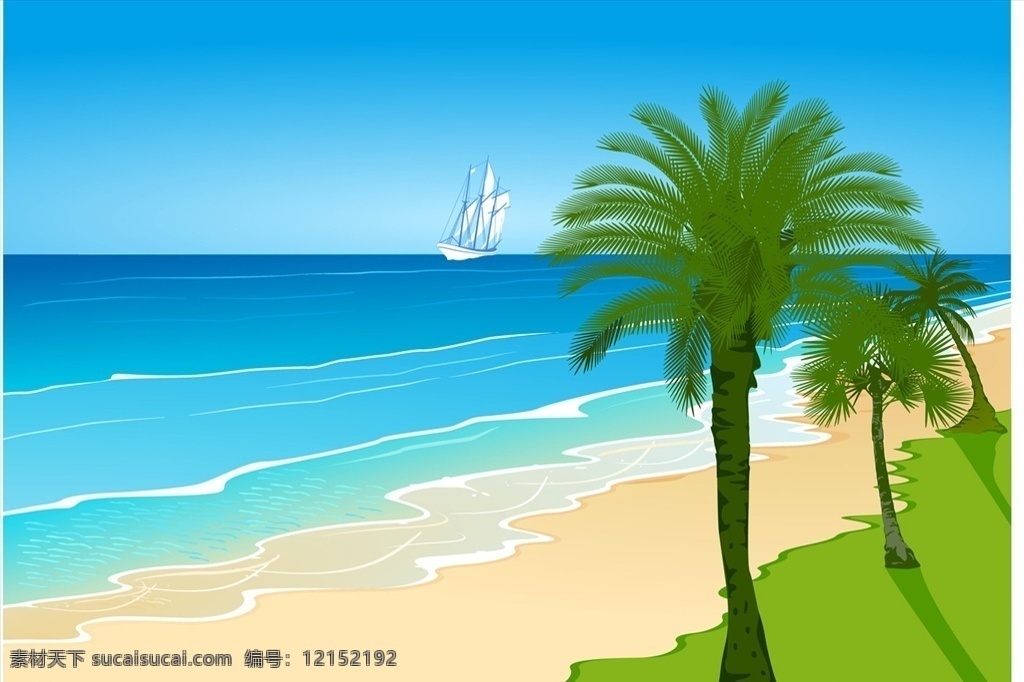 矢量 海滩 椰子树 卡通 手绘 插画 乡村风景画 田野风光 帆船 海水 浪花 卡通树木 风景画 圆形风景 卡通风景插画 路上风光 路沿线风景 卡通山间 公路风景 道路 风景 树木 自然景观 自然风光 卡通风景 升起的太阳 郊外 自然 云朵 路 风景插画 动漫动画 矢量素材