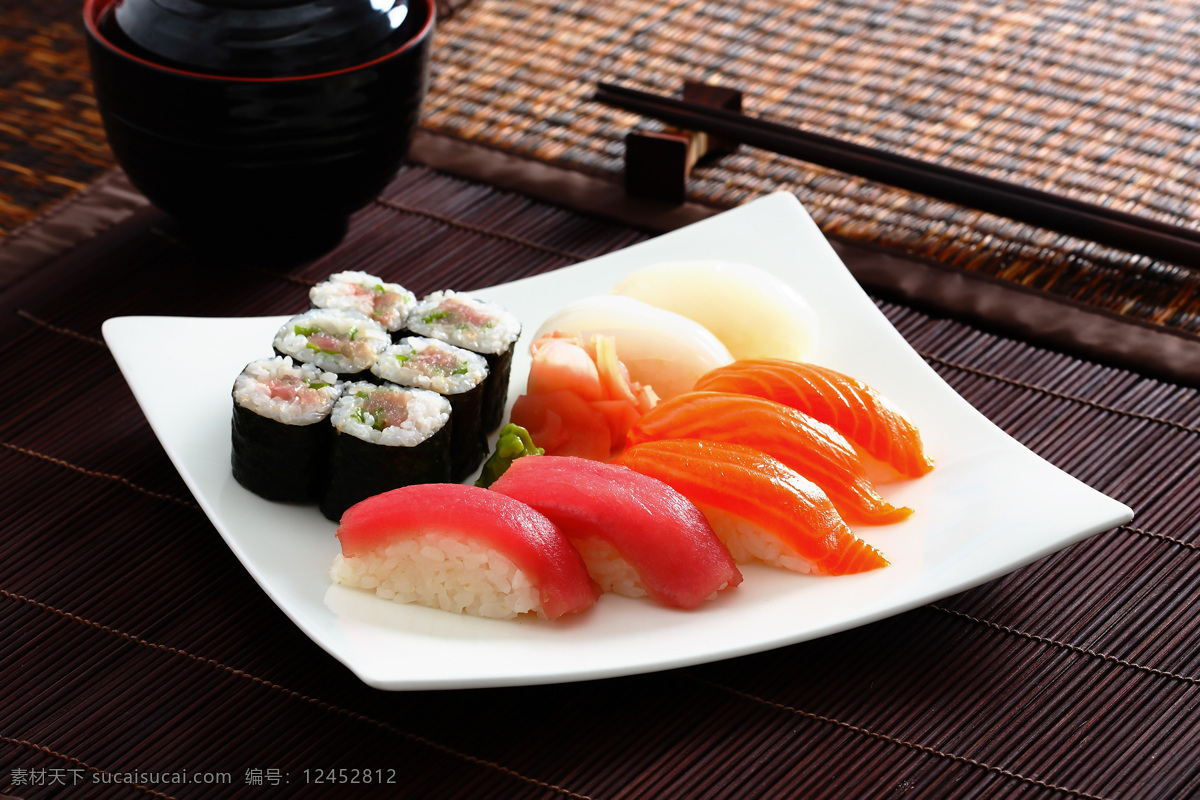 寿司 日本料理 生菜 日式 料理 美味 餐饮 三文鱼 金枪鱼 牛肉 海鲜 海苔 美食 西餐美食 餐饮美食