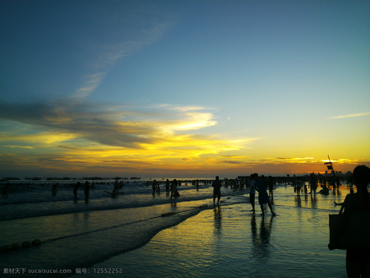 北海银滩 广西北海 北海风光 北海 北海旅游 北海夕阳 夕照北海 银滩夕阳 旅游摄影 国内旅游 黑色