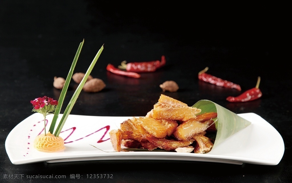秘制手撕鱼 美食 传统美食 餐饮美食 高清菜谱用图