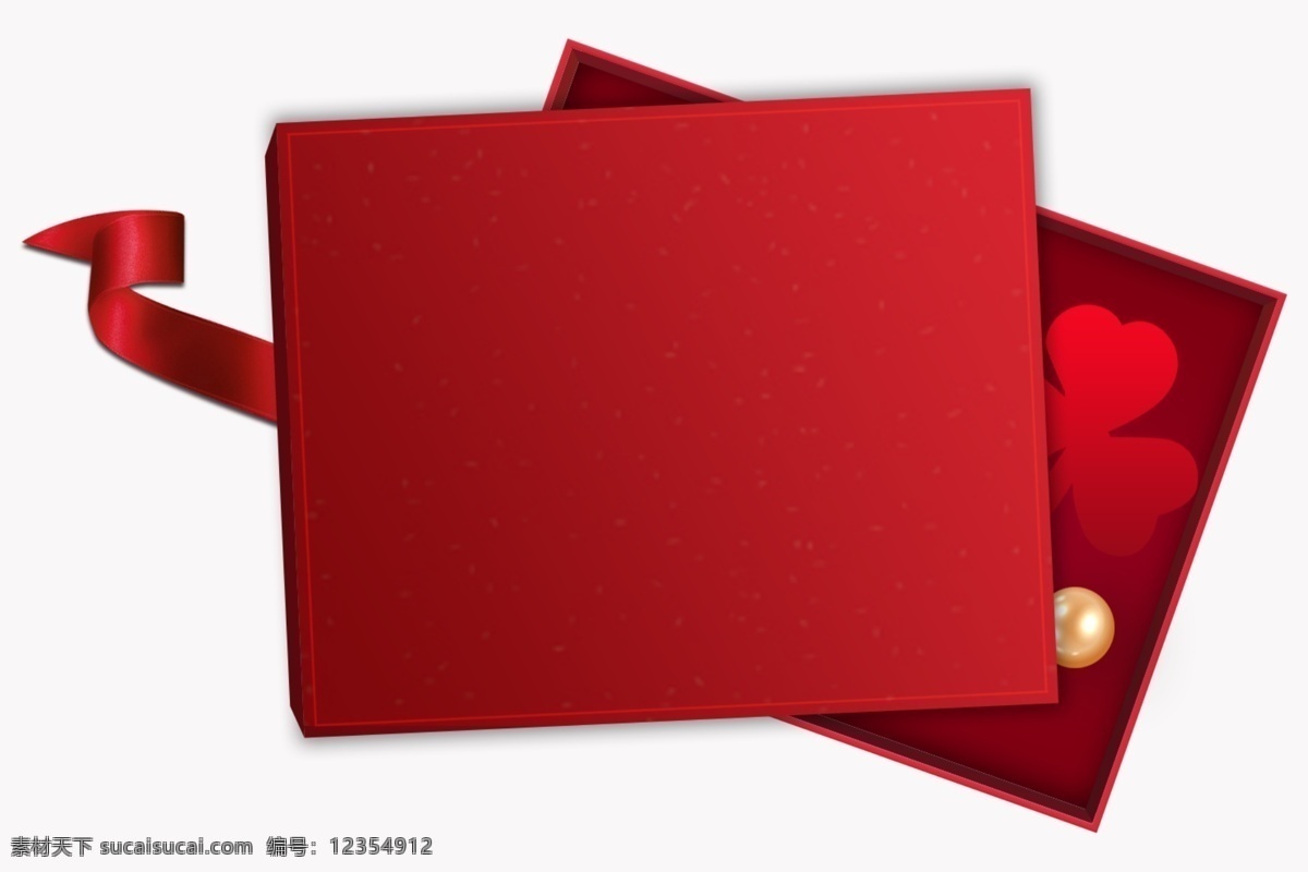 红色礼盒 红色 礼盒装饰 丝带 红色丝带 标识 生活百科 生活用品
