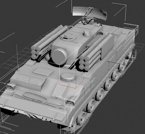 坦克 模型 3d模型 武装 坦克模型 3d模型素材 其他3d模型