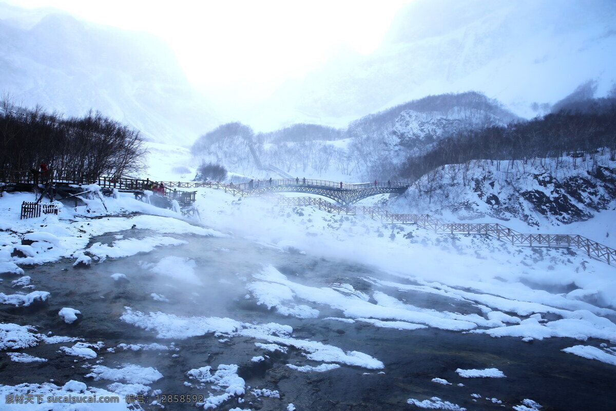 唯美 冬天 雪景 雪地 白雪 积雪 冬季 美景