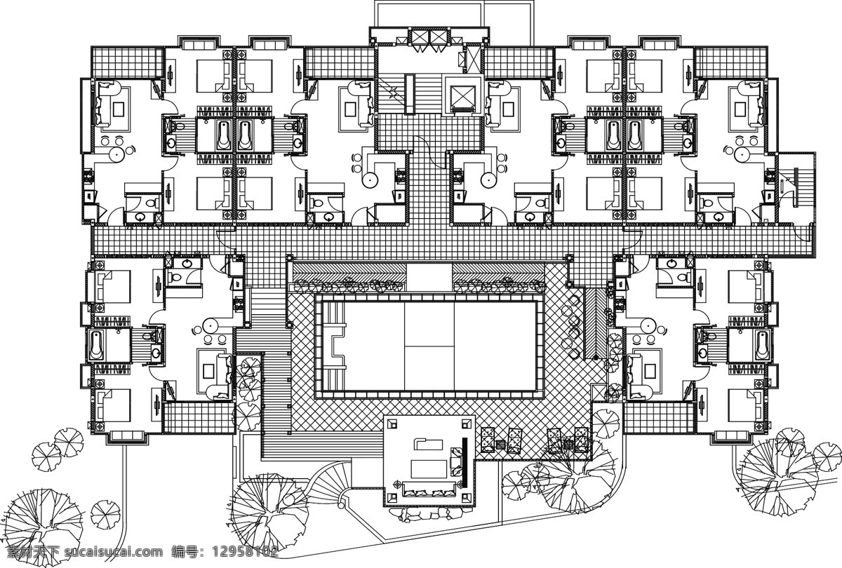 室内 计划 矢量 室内设计 图纸 矢量图