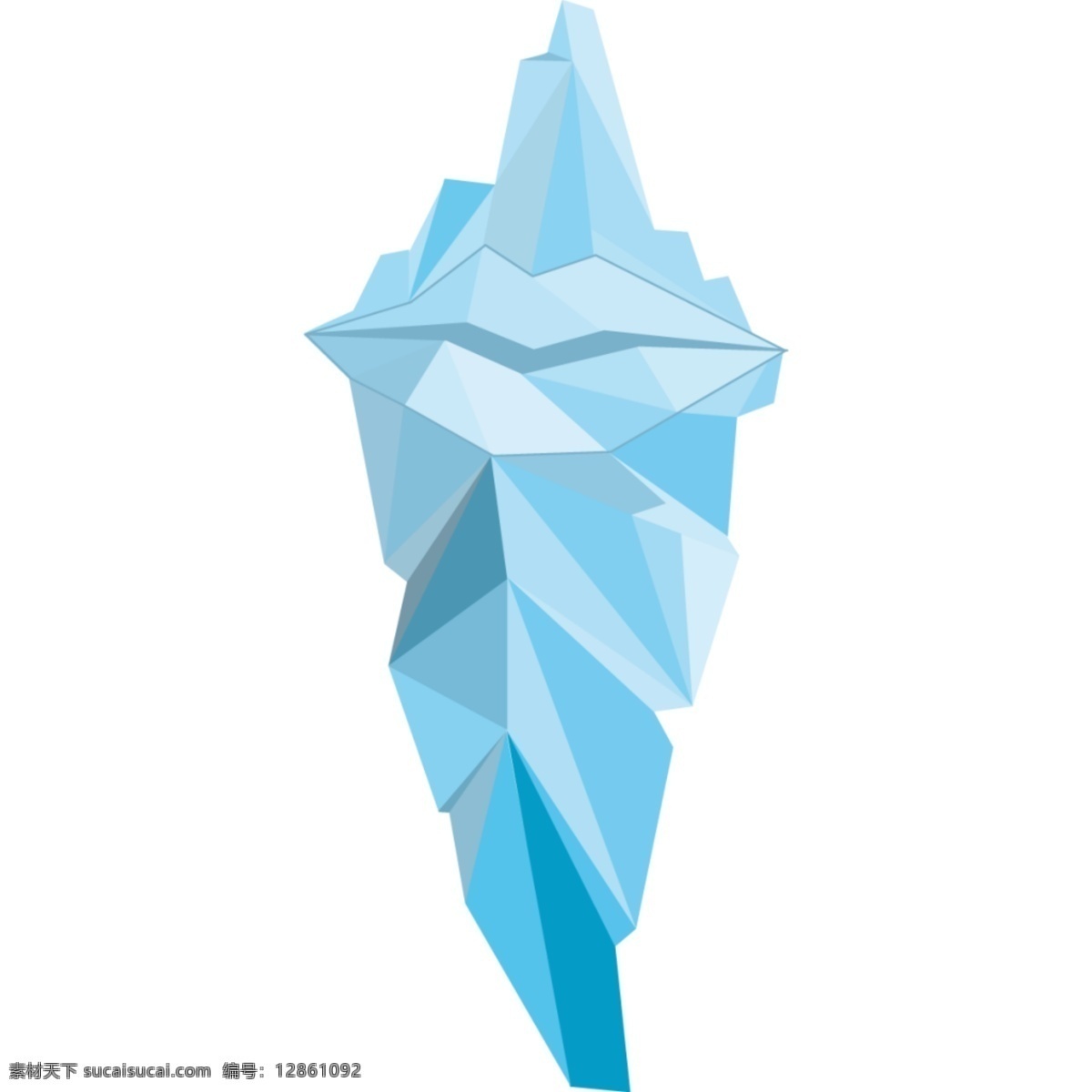 蓝色 尖顶 冰山 免 抠 透明 蓝色尖顶冰山 图形 冰山海报图片 冰山广告素材 冰山海报图