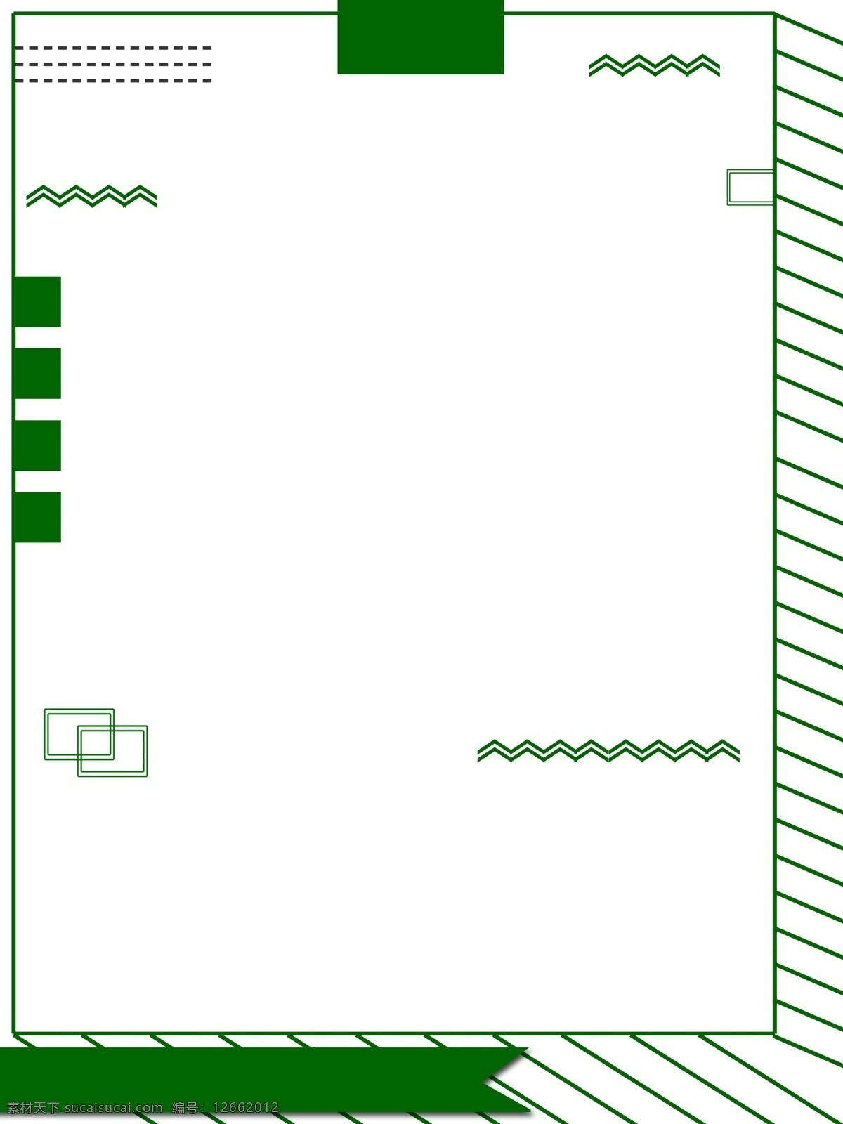 简约 线条 时尚 节日 圣诞 背景 圣诞节背景 广告背景 圣诞节促销 绿色 边框 圣诞大促 简约线条