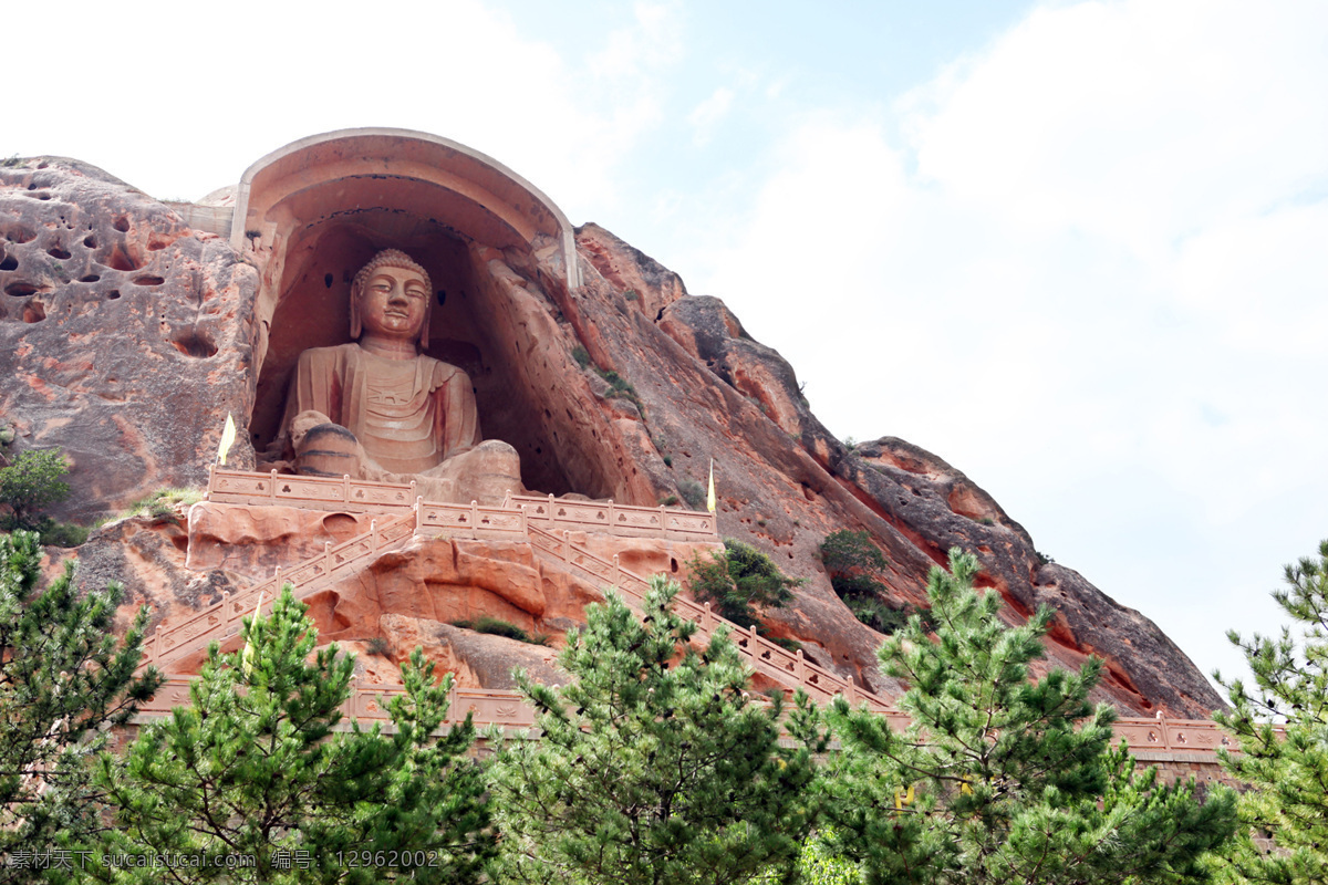 须弥山 佛教 佛像 国内旅游 旅游摄影 宁夏 石窟 文化艺术