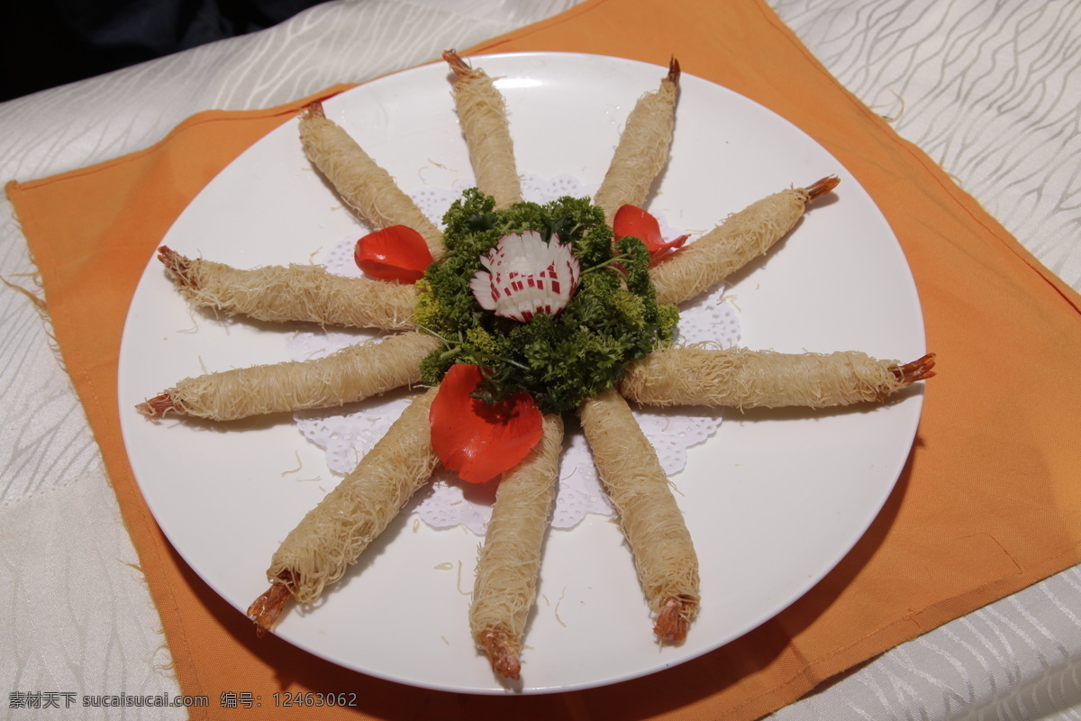 富贵面线虾 虾 美食 传统美食 餐饮美食