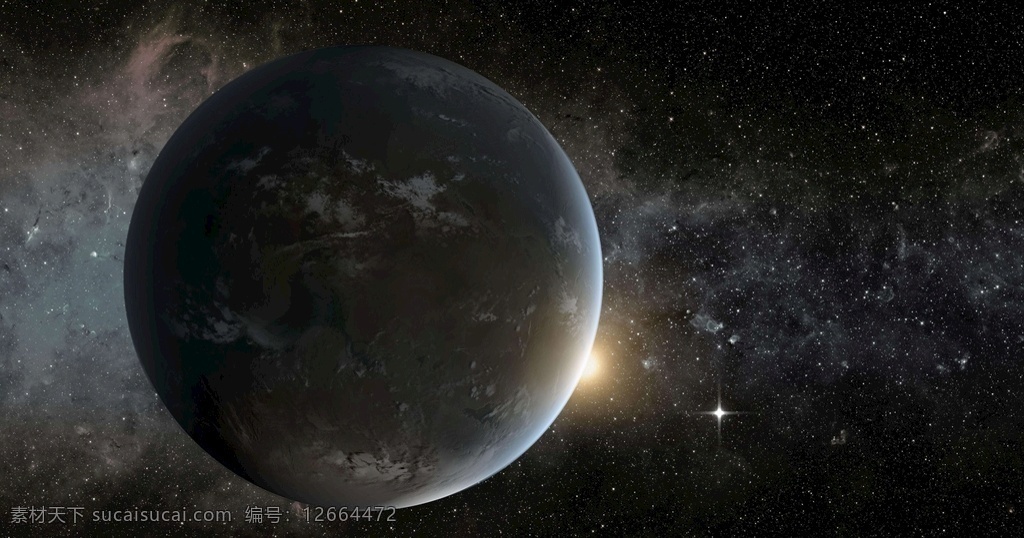 太空 拍摄 地球 背景图 星耀 科幻