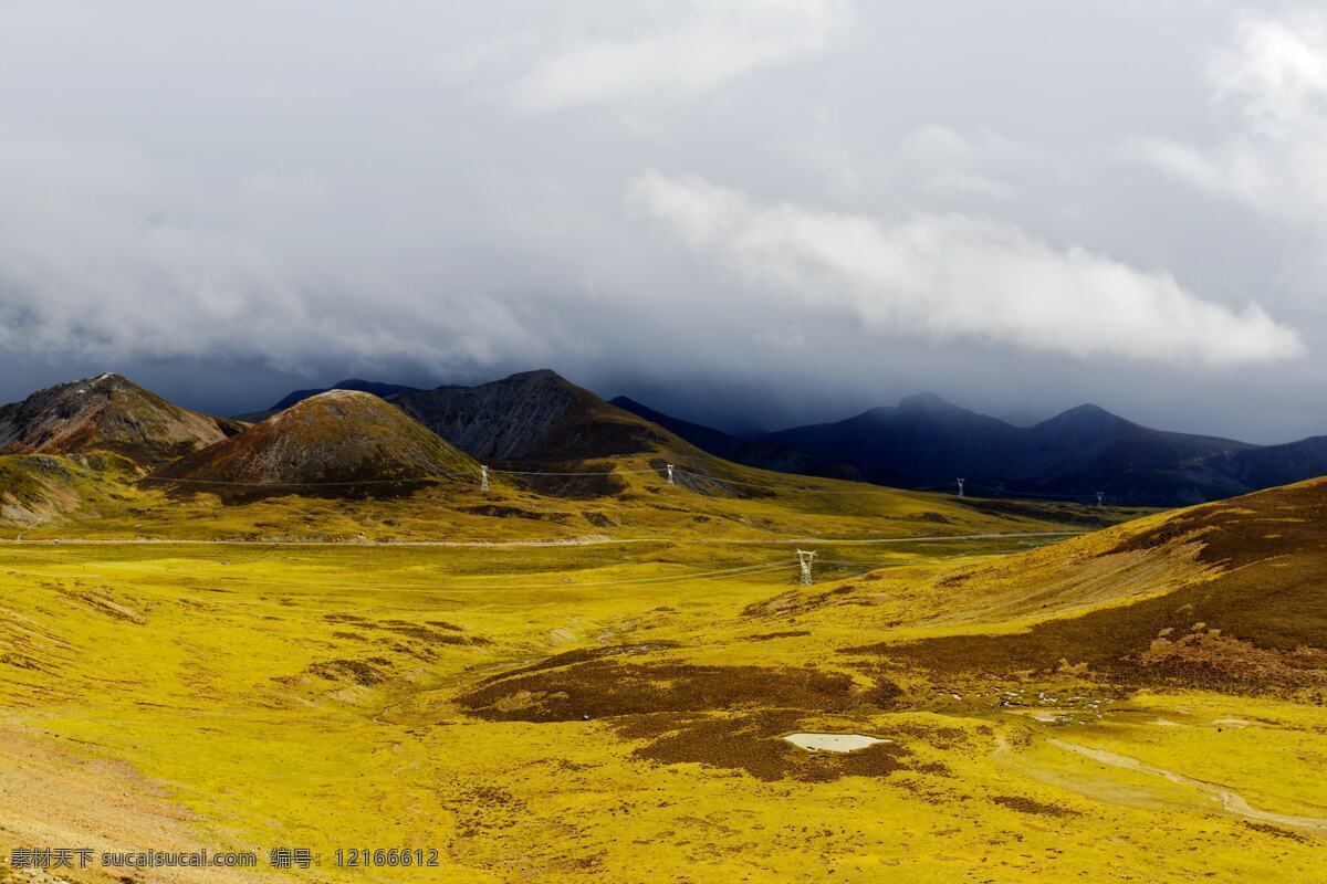 西藏 米拉山 风景
