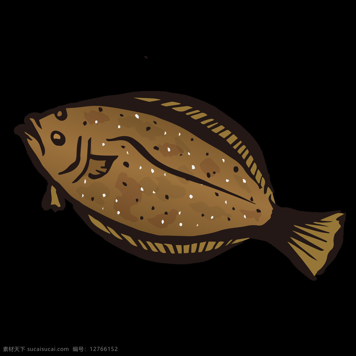 多宝 鱼 水彩 绘画 海鱼 鱼类 海产 图案 金枪鱼鱼 海鲜 海洋生物 水产 食物 手绘 颜料 小清新 包装图案 卡通 生物世界