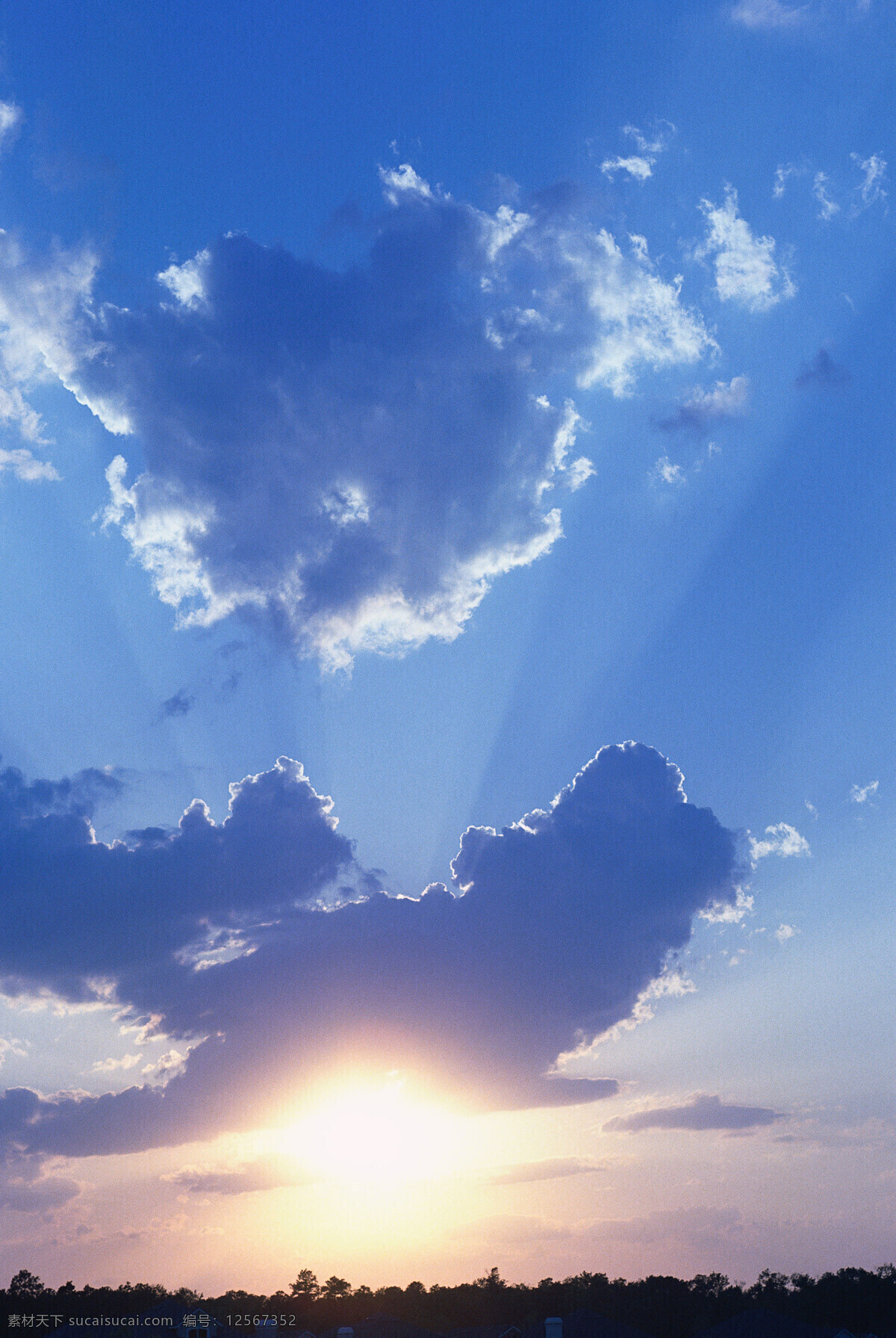 夕阳无限好 黄昏 日落 斜阳 天空 蓝色