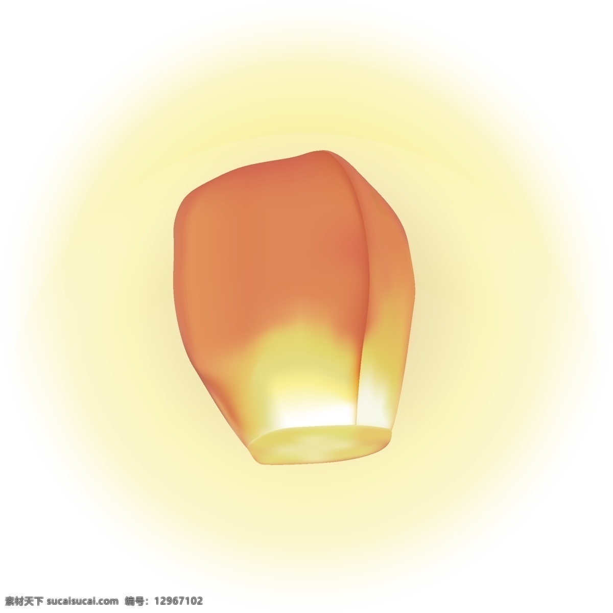 矢量孔明灯 矢量 孔明灯 许愿灯 照明 放灯 文化艺术 传统文化
