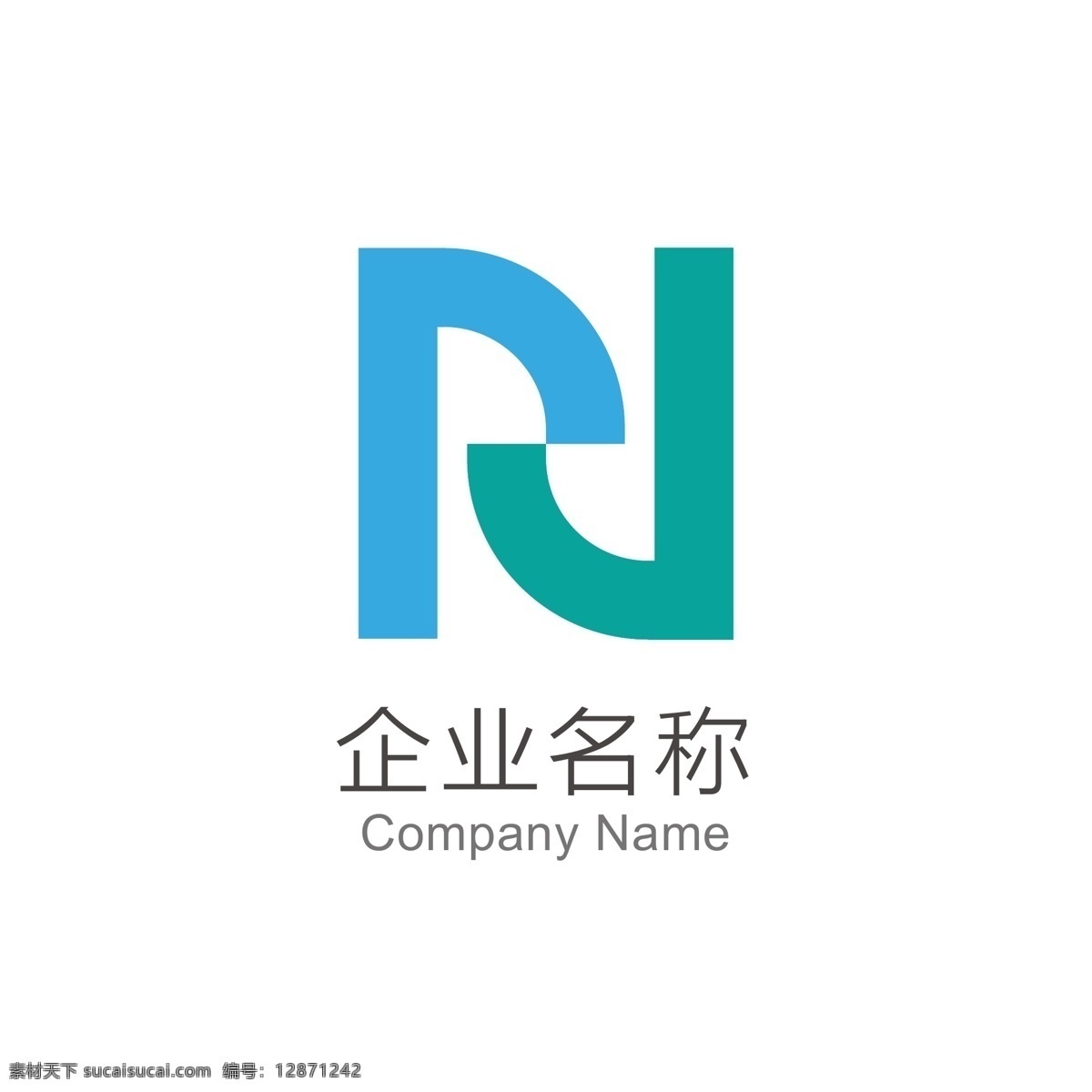 logo n 字母 多彩 三角 三角形 矢量 科技 英文字母 企业标识 logo设计 标识 图标 公司logo 公司图标 企业图标
