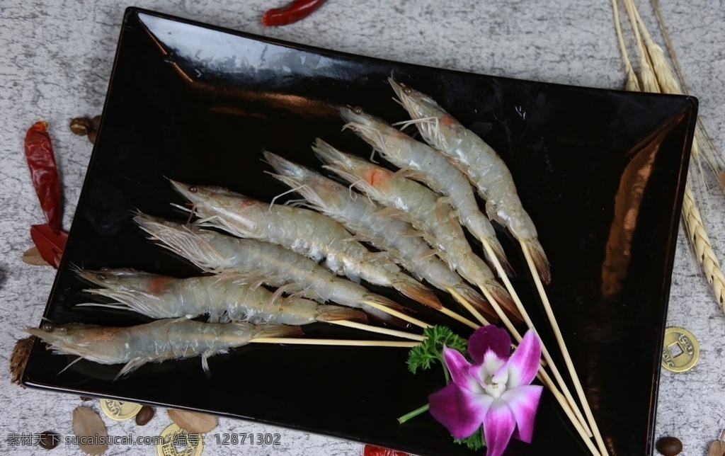 冻基围虾 虾 火锅食材 火锅涮菜 餐饮美食 传统美食