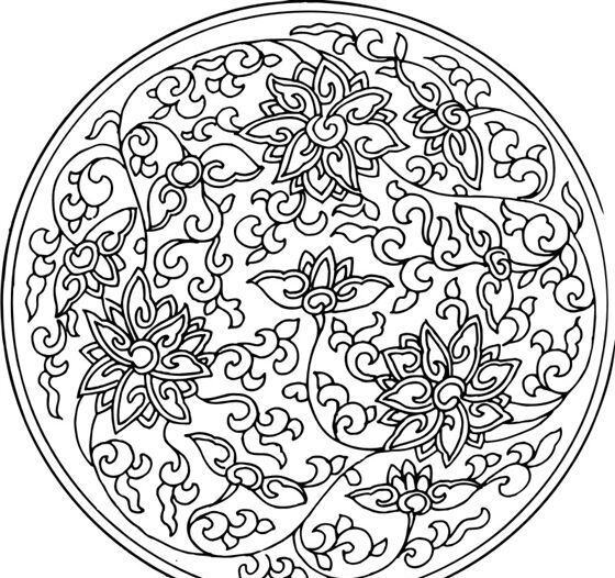 清代上版画 装饰画 中华 图案 五 千年 矢量 格式 ai格式 设计素材 清代版画 版画专辑 矢量图库 白色