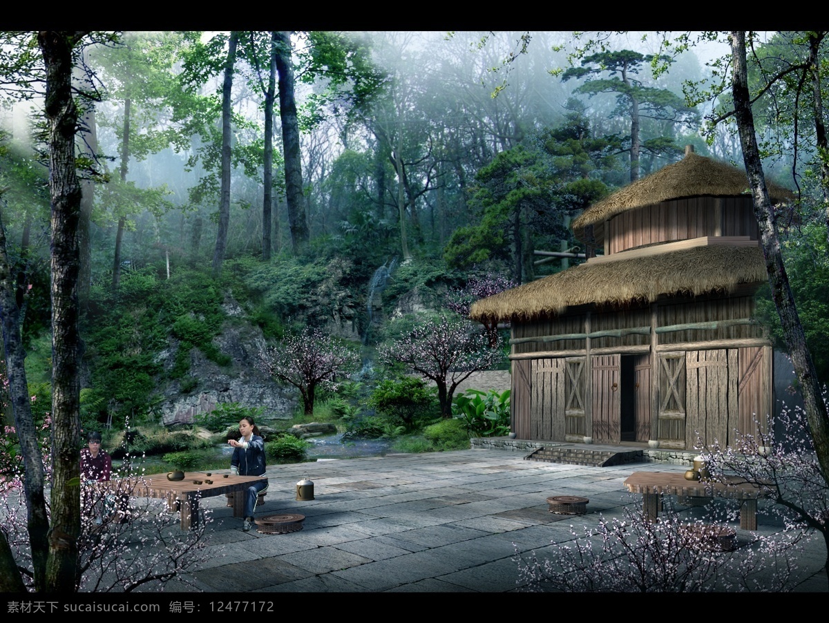 ps分层 photoshop 公园 公园建筑 特色建筑 园林效果图 分层效果图 园林设计 园林鸟瞰图 精美园林设计 精细分层园林 建筑设计 建筑鸟瞰图 外观设计 ps 分层 鸟瞰图