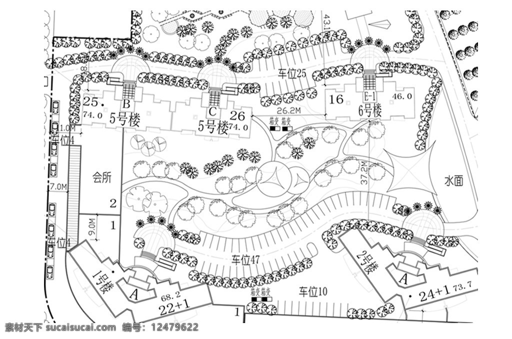 公园 园林景观 规划 cad 平面 方案 园林平面图 cad平面图 cad图纸 园林图 景观规划 公园景观规划 公园园林规划 cad景观